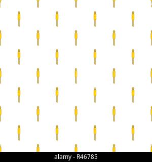 Cot zip pattern seamless vector repeat for any web design Stock Vector