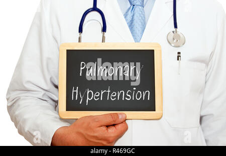 Pulmonary Hypertension Stock Photo