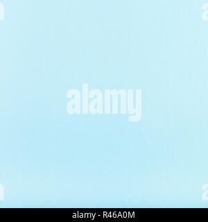 light blue colored square sheet of paper Stock Photo