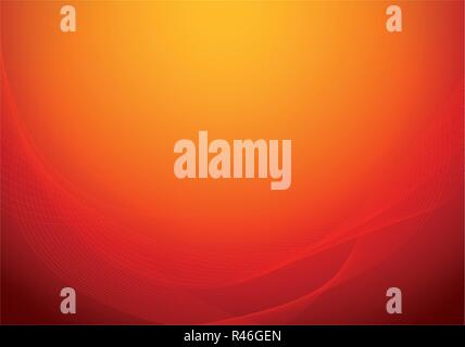 Colorful Red abstract background like luxury warm silk curtains. Vector wallpaper. Stock Vector