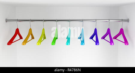 Hangers Stock Photo