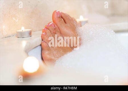 getty image woman relax feet