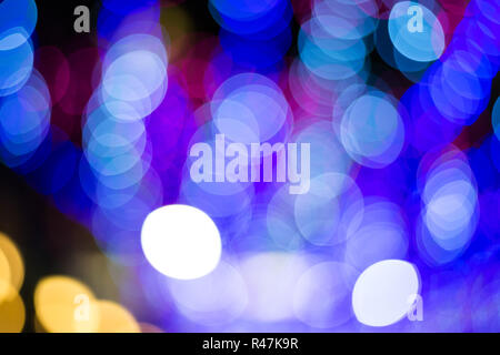 Christmas blurred lights Stock Photo