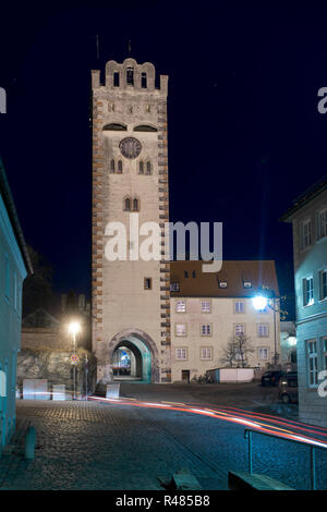 Medieval Gate in Landsberg am Lech Stock Photo