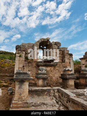 Nymphaeum at Perga Stock Photo