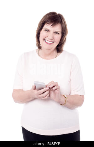 I got a new smart phone! Stock Photo