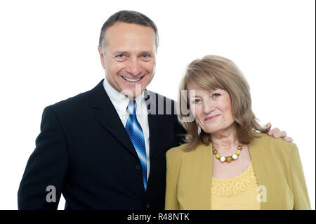 How do we look as couple? Stock Photo