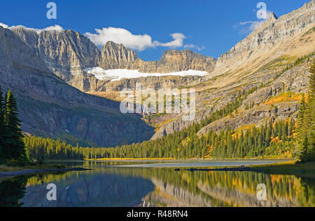 Early Morning Light in the Mountains Stock Photo