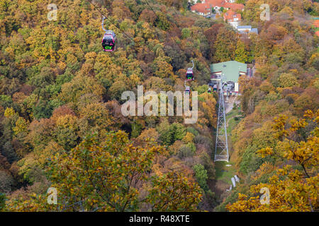 Bodetal im Herbst Harz Stock Photo