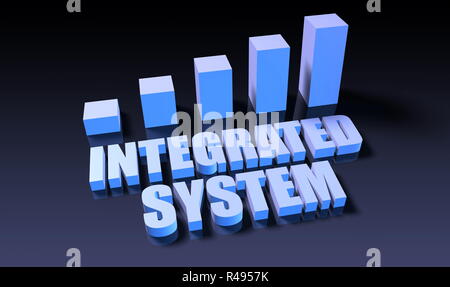 Integrated system Stock Photo