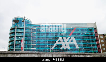 Axa Palace in Milan Stock Photo
