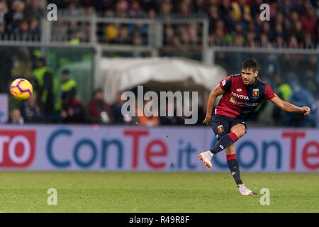 Genoa, Italy. 25th Nov, 2018. Miguel Veloso (Genoa) during the Italian 'Serie A' match between Genoa 1-1 Sampdoria at Luigi Ferraris Stadium on November 25, 2018 in Genova, Italy. Credit: Maurizio Borsari/AFLO/Alamy Live News Stock Photo