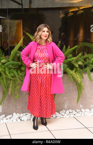 Rome 26 Nov 2018 - Hotel Visconti - Presentation film 'SE SON ROSE' Michela Andreozzi in the role of Angelica Credit: Giuseppe Andidero Credit: Giuseppe Andidero/Alamy Live News Stock Photo