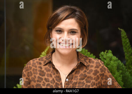 Rome 26 Nov 2018 - Hotel Visconti - Presentation film 'SE SON ROSE' Antonia Truppo in the role of Fioretta Credit: Giuseppe Andidero Credit: Giuseppe Andidero/Alamy Live News Stock Photo