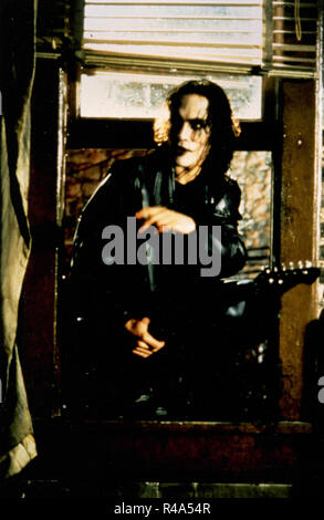 Actor Brandon Lee in the movie The Crow, 1994 Stock Photo