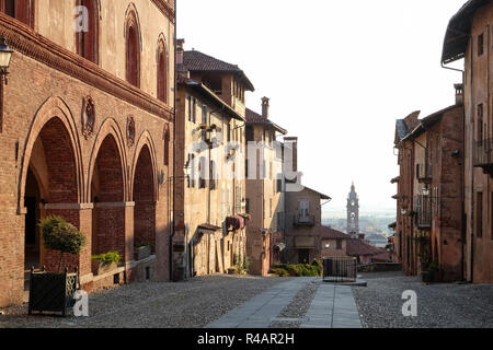 Italy: Saluzzo in the province of Cuneo, Piedmont region Stock Photo