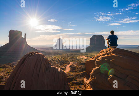 Monument valley,Navajo,Arizona,usa. 07-10-16 :  beautiful Monument valley on the day. Stock Photo