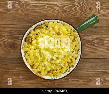 Amish Country Casserole, for many homestyle dishes. Stock Photo