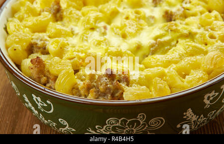 Amish Country Casserole, for many homestyle dishes. Stock Photo