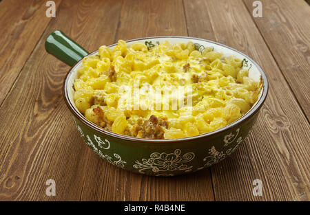 Amish Country Casserole, for many homestyle dishes. Stock Photo