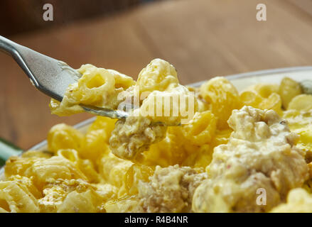 Amish Country Casserole, for many homestyle dishes. Stock Photo