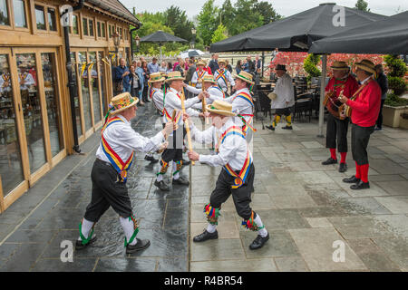 Somerset Day at Thatchers Cider, The Railway Inn, Sandford, North Somerset , 11th May, 2018 Stock Photo