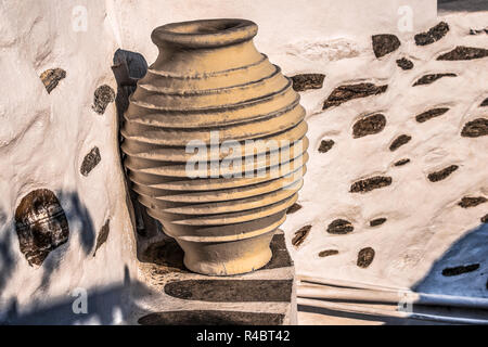 Greece. Sifnos island. Hand made pottery is a local craft Stock Photo
