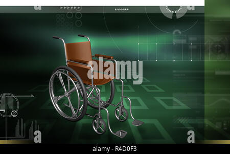 Wheel chair Stock Photo