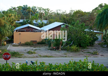 Bonita Springs Florida after Hurricane Irma storm water damage