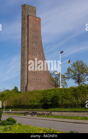 the naval memorial in laboe Stock Photo