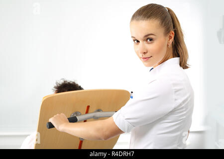 assistance in care,the nurse deals with the patient. nursing,medicine and health. Stock Photo