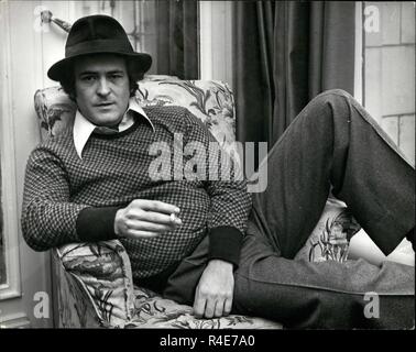 BERNARDO BERTOLUCCI (16 March 1941 - 26 November 2018) was an Italian director and screenwriter, whose critically acclaimed films include 'The Conformist', 'Last Tango in Paris', '1900', 'The Last Emperor' (for which he won the Academy Award for Best Director and the Academy Award for Best Adapted Screenplay), and 'The Sheltering Sky.' In recognition of his work, he was presented with the inaugural Honorary Palme d'Or Award at the 2011 Cannes Film Festival. PICTURED: March 3, 1973 - London, United Kingdom - BERNARDO BERTOLUCCI, director and co-writer of the controversial film 'The Last Tango i Stock Photo