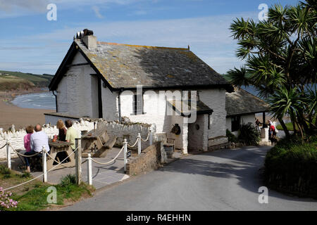 The Pilchard Inn a fourteenth century pub on Burgh Island