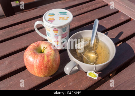 Cat meowing, mouth open Stock Photo