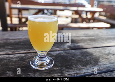 Local Craft Beer Pale Ale Stock Photo