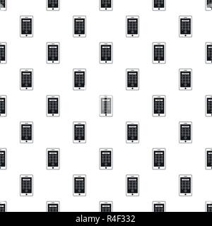 Device lock code pattern seamless vector repeat geometric for any web design Stock Vector