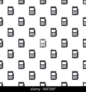Credit card reader pattern seamless vector repeat geometric for any web design Stock Vector