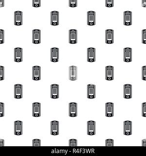 Intercom pattern seamless vector repeat geometric for any web design Stock Vector