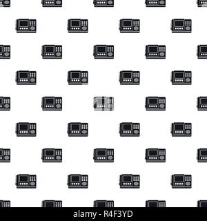 House intercom pattern seamless vector repeat geometric for any web design Stock Vector