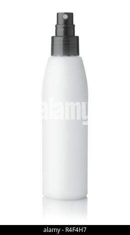 Download Blank white foam pump bottle with dispenser mockup, isolated, 3d rendering. Empty shampoo or ...