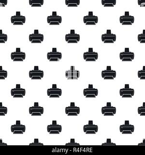 Brand printer pattern seamless vector repeat geometric for any web design Stock Vector