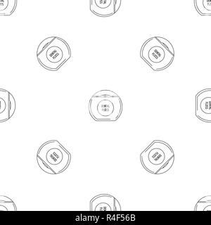 Box floss pattern seamless vector repeat geometric for any web design Stock Vector