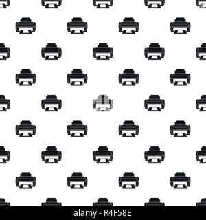 Photo printer pattern seamless vector repeat geometric for any web design Stock Vector