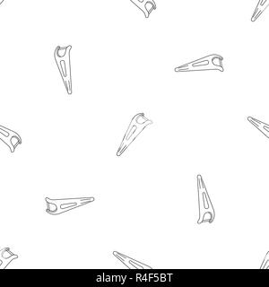 Dental floss tool pattern seamless vector repeat geometric for any web design Stock Vector