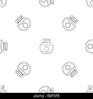 Floss open box pattern seamless vector repeat geometric for any web design Stock Vector