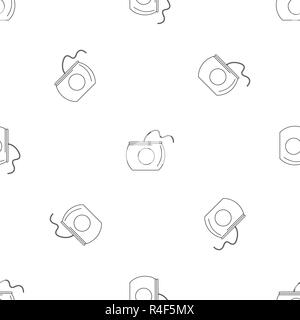 Floss box pattern seamless vector repeat geometric for any web design Stock Vector