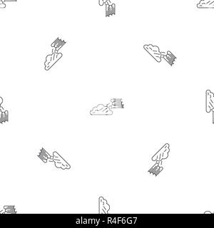 Book cloud transfer pattern seamless vector repeat geometric for any web design Stock Vector