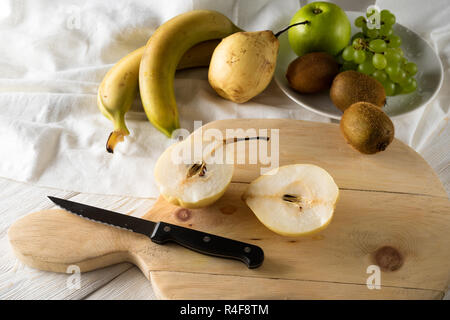 Ingredients For Fruit Salad Cutting Kiwi Stock Photo Alamy ingredients-for-fruit-salad-cutting-kiwi-stock-photo-alamy