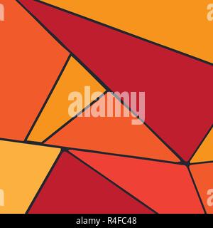 Design business concept Empty copy text for Web banners promotional material mock up template. Uneven Cut Colorful Geometric Shape Blank Copy Space St Stock Vector