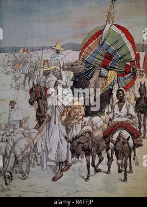 CARAVANA DE NEGROS. Location PRIVATE COLLECTION. France Stock